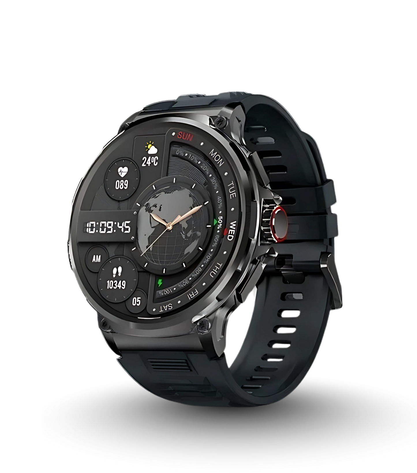 Ultra HD Pro Smartwatch – 1.85" AMOLED, 30-Day Battery, Bluetooth Calls