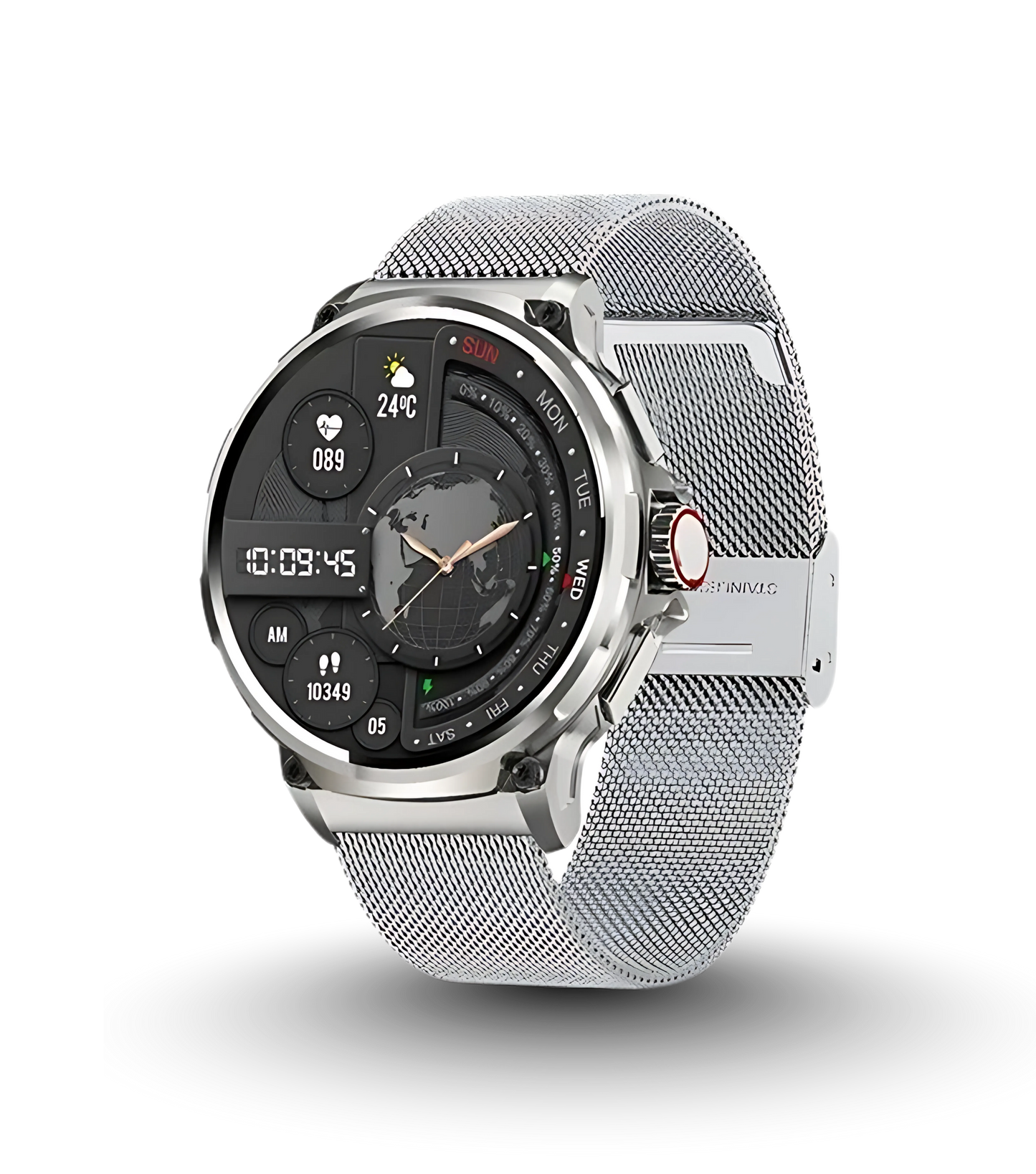 Ultra HD Pro Smartwatch – 1.85" AMOLED, 30-Day Battery, Bluetooth Calls