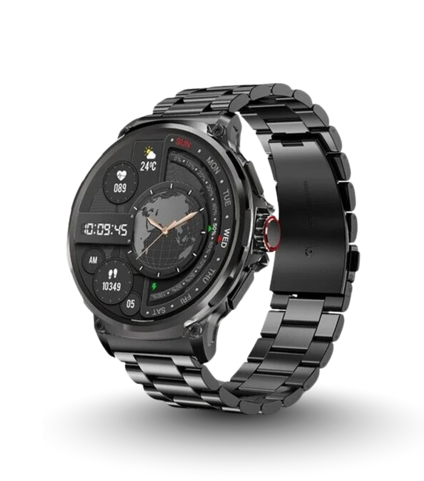 Ultra HD Pro Smartwatch – 1.85" AMOLED, 30-Day Battery, Bluetooth Calls